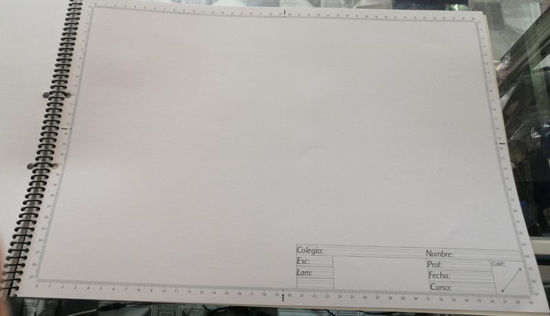 Cuaderno de dibujo A3 c/margen — foto 3 de 3